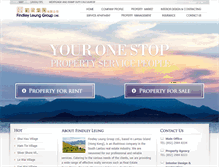 Tablet Screenshot of findleyleung.com.hk